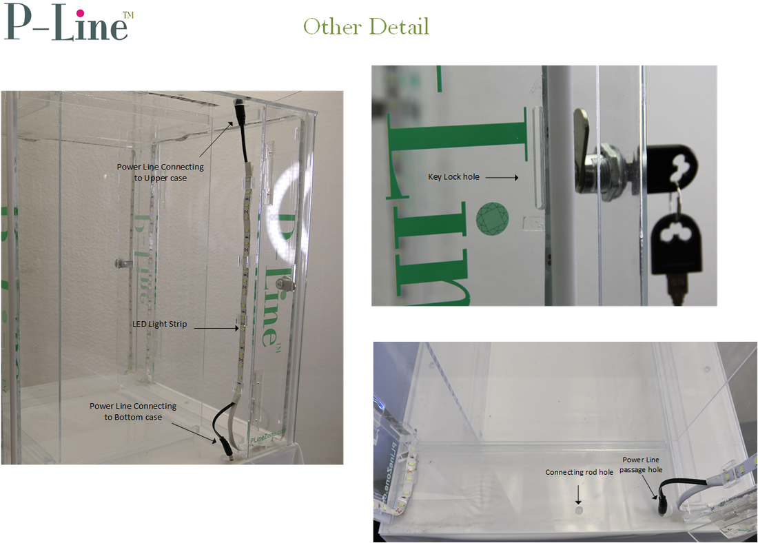 PLine DP_Case Top LED