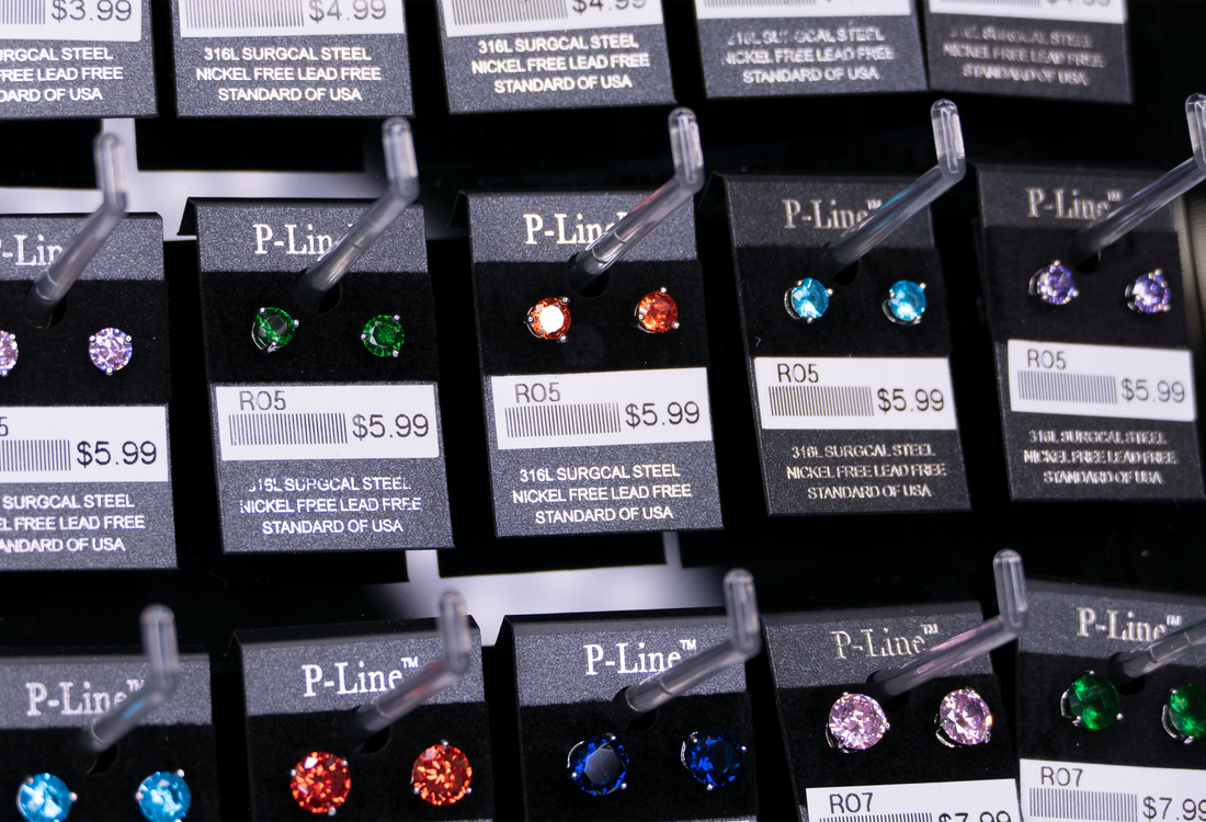 B-(COL) Cubic Color Earring Board