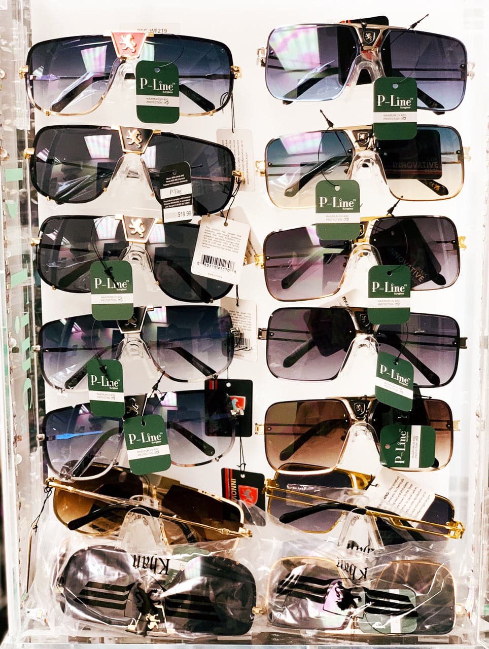 PLSG110 - Men's Sunglass 4 Side Display